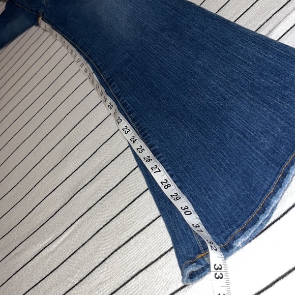 Vintage Lucky Brand Sweet N Low USA Made Flared Leg Jeans Size 8 - Picture 13 of 15